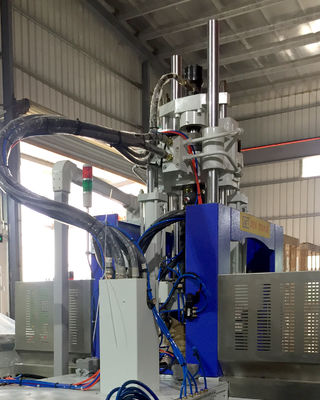 120T Double Slide Table Vertical Injection Molding Machine Untuk Produksi Volume Tinggi