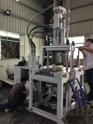85T LSR Mesin Cetak Injeksi Double Slide Shuttle Mesin Cetak Injeksi 21,6KW