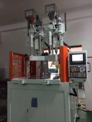 Mesin Cetak Injeksi Sikat Gigi Plastik Vertikal JTT-550 2V3R Dengan Tekanan Pembukaan 180MM