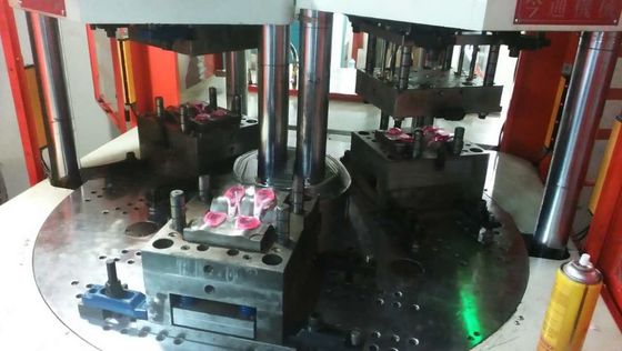 Mesin Cetak Injeksi Sikat Gigi Plastik Vertikal JTT-550 2V3R Dengan Tekanan Pembukaan 180MM