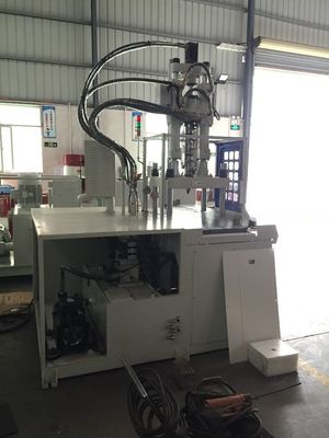 JTT-550DM Double Slide Table Vertical Plastic Injection Molding Machine Untuk Pengolahan ABS/PP