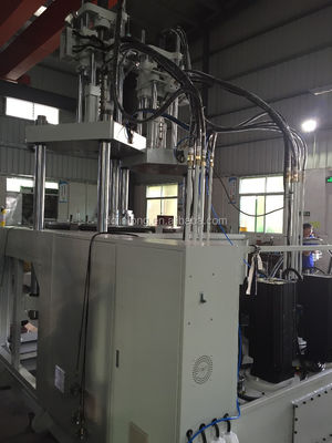 Mesin Cetak Injeksi Rotary Two Color Handle Vertikal JTT2V3R-1600