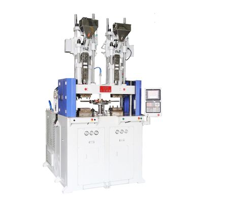 240ton Double Color / Material Injection Molding Machine Vertikal Untuk Handle