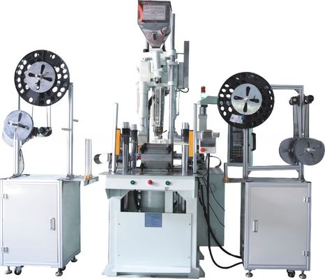 55T TPU Mesin Injeksi Cetakan vertikal Untuk TPU Elektronik Komponen Manufaktur