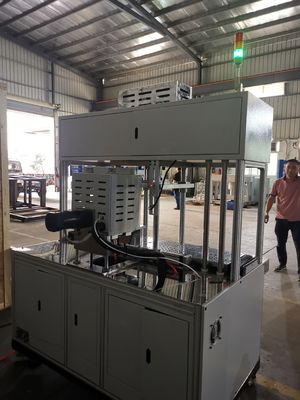 Double Slide Table JTT-100-DM Mesin Injeksi Tekanan Rendah Dengan Hotmelt