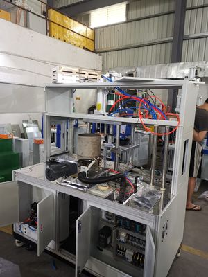 Double Slide Table JTT-100-DM Mesin Injeksi Tekanan Rendah Dengan Hotmelt