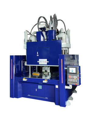 200T Low Work Table Meja Rotary Mesin Injeksi Vertikal