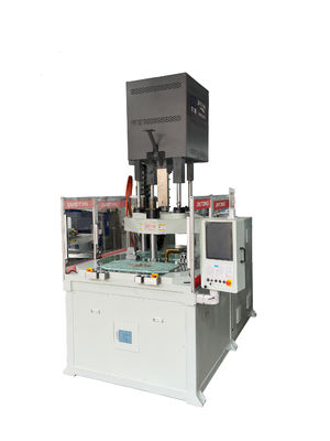 120T Mesin Injeksi Listrik Injeksi Vertikal Dengan Meja Rotary JTT-1200-2R-DS