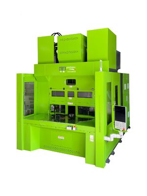 200T Listrik Vertikal Mesin Injeksi cetakan 180g 35mm sekrup