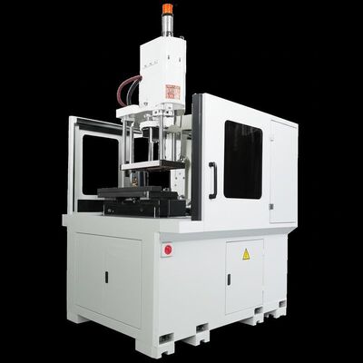 Ejector Force 2.9T Double Slide Vertical Injection Moulding Machine yang dikembangkan untuk pabrik manufaktur yang memastikan siklus produksi yang konsisten