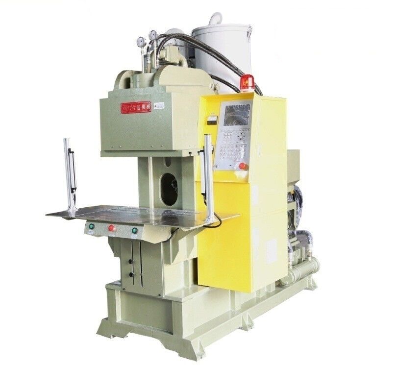 Plug Power Cord Moulding Machine Vertical Plastic Injection Moulding Machine 55T Mesin cetakan plastik vertikal