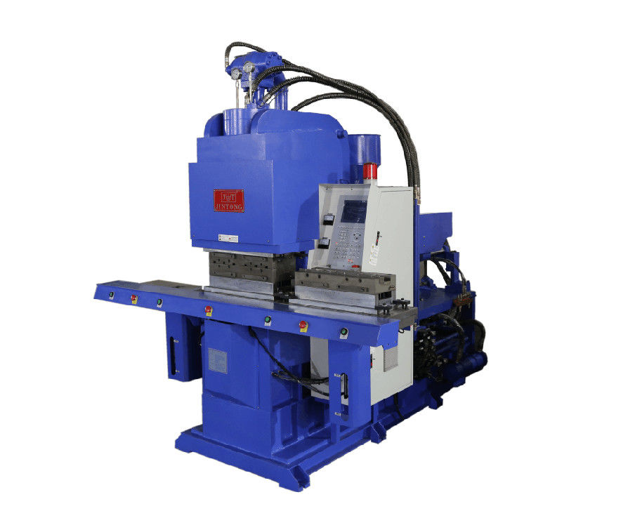Power Cord Plug Injection Molding Machine Vertikal Double Slide Table 55T