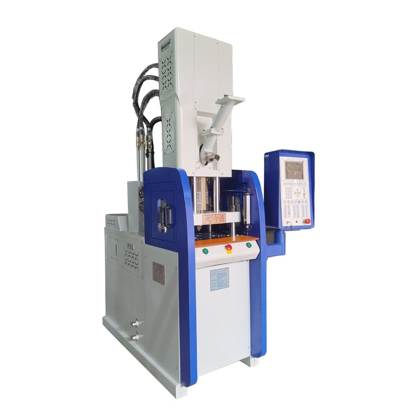 30T Plastic Vertical Injection Moulding Machine 6.7kW Dengan 13 KN Ejector Force Low Maintenance