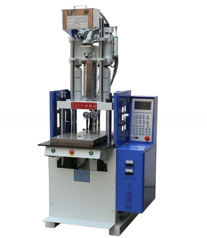 Precision 45T Vertical Plastic Injection Molding Machine Untuk Produksi yang Tepat / Tepat