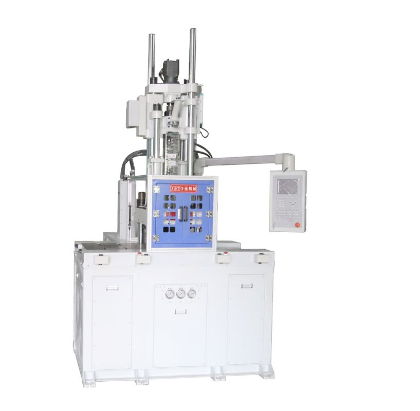 JTT-550DM Double Slide Table Vertical Plastic Injection Molding Machine Untuk Pengolahan ABS/PP