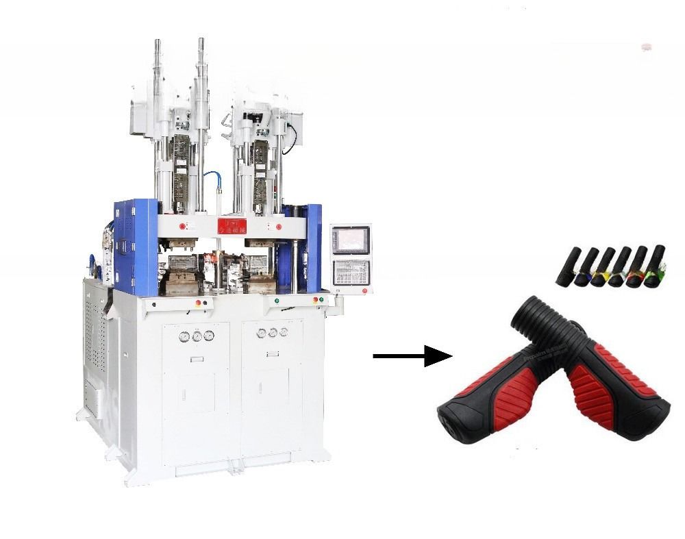 Mesin Cetak Injeksi Rotary Two Color Handle Vertikal JTT2V3R-1600