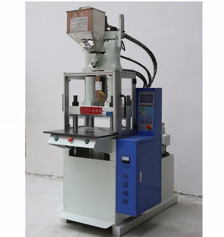 35T Plastik Vertikal Mesin Injeksi Cetakan Max Daylight 340/280mm Untuk Chip Otomatis