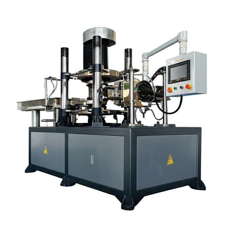 Injeksi Rate 22-50CM3S Double Sliding Vertical Injection Molding Machine Ideal untuk operasi pabrik manufaktur dan jalur produksi