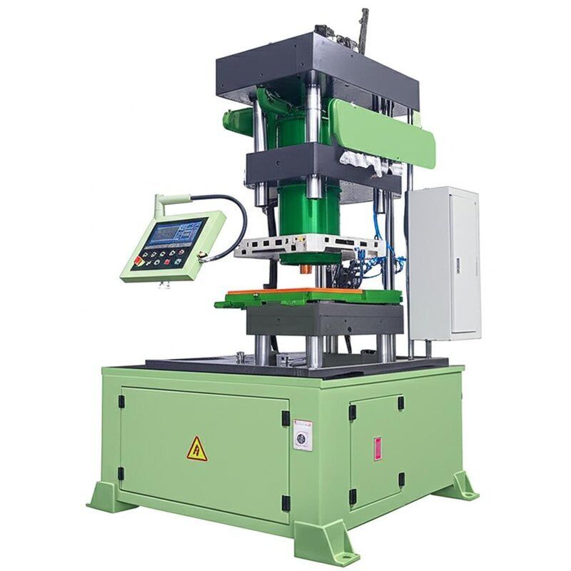 29T Pembukaan Force vertikal Clamping Horizontal Injection Machine Featuring Max Daylight 340 280mm untuk Pabrik Produksi